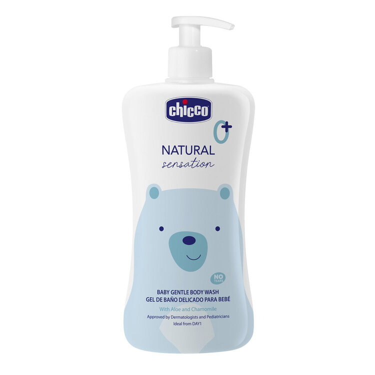 CHICCO Šampon tělový Natural Sensation s aloe a heřmánkem 500ml