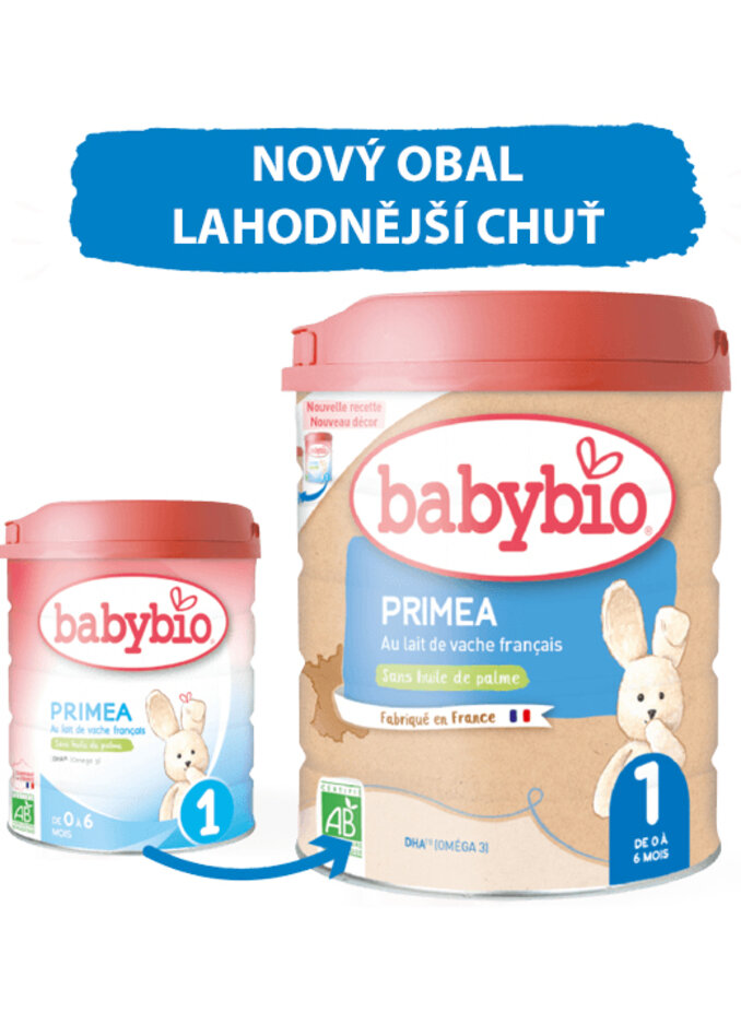 EXP: 05.07.2023 BABYBIO PRIMEA 1 kojenecké bio mléko (800 g) Babybio