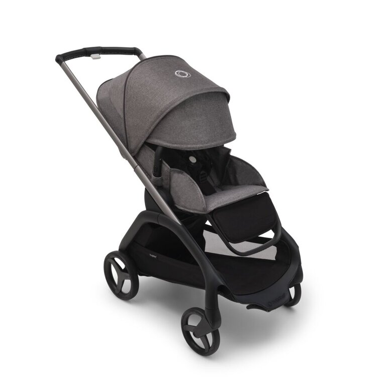 BUGABOO Kočárek sportovní complete Dragonfly Graphite/Grey melange-Grey melange Bugaboo