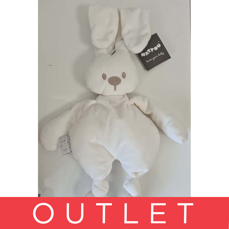 NATTOU Hračka plyšová zajíček Lapidou cuddly white 36 cm Nattou