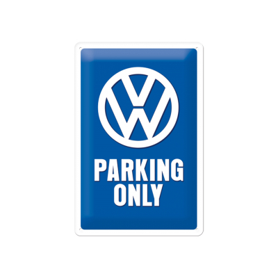 Plechová cedule - VW Parking Postershop Postershop