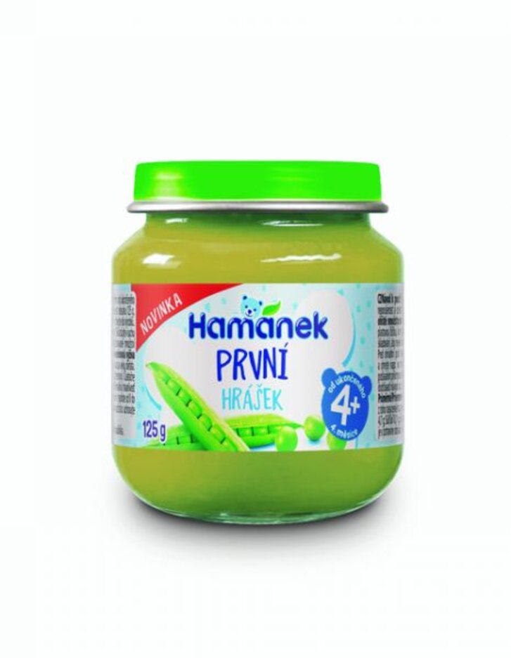 EXP: 24.08.2023 HAMÁNEK První hrášek 125 g Hamánek