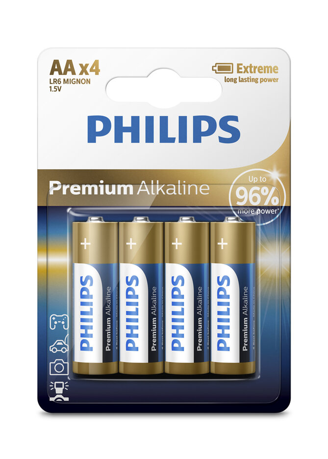 PHILIPS Baterie LR6M4B/10 PHILIPS