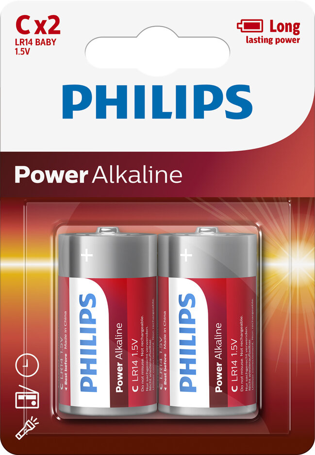 PHILIPS Baterie LR14P2B/10 PHILIPS