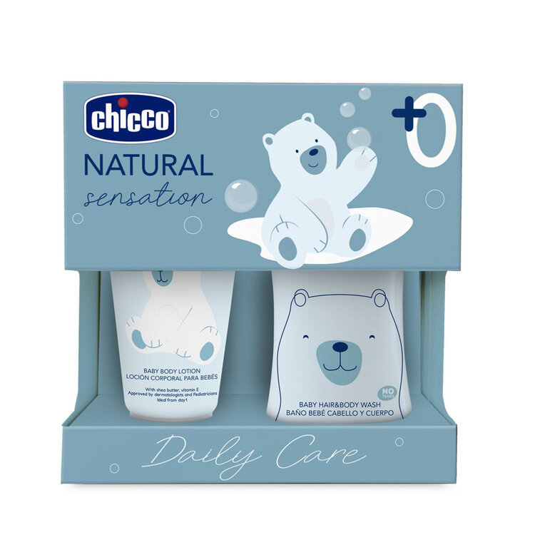 CHICCO Set dárkový kosmetický Natural Sensation - Daily Care 0m+ Chicco