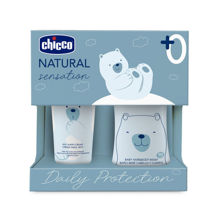 CHICCO Set dárkový kosmetický Natural Sensation - Daily Protection 0m+ Chicco