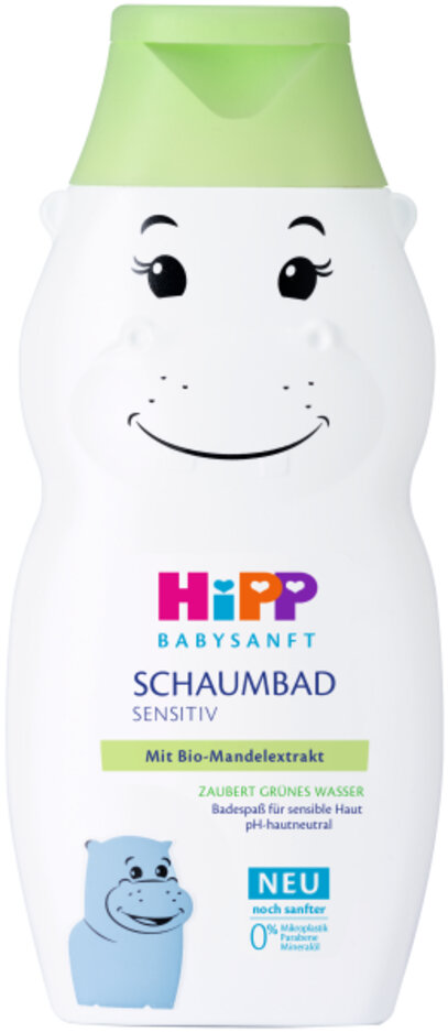 HiPP Babysanft Koupel dětská Hroch 300 ml HiPP