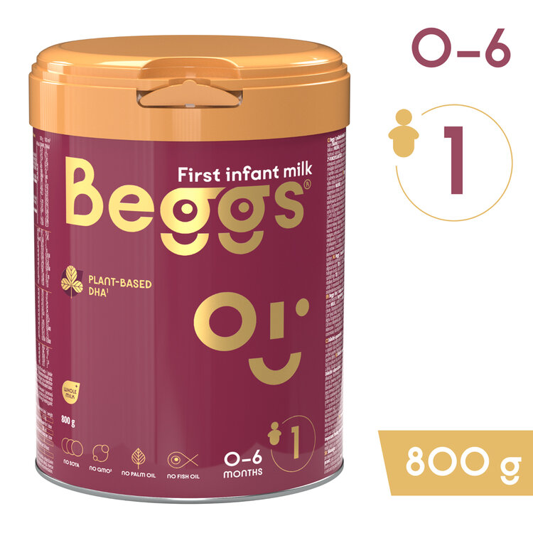 BEGGS 1 Mléko počáteční 800 g 0m+ BEGGS