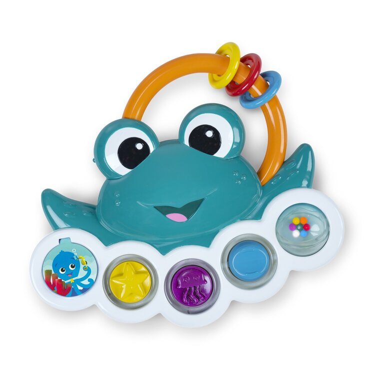 BABY EINSTEIN Hračka smyslová aktivní Neptune's Busy Bubbles™ Baby Einstein