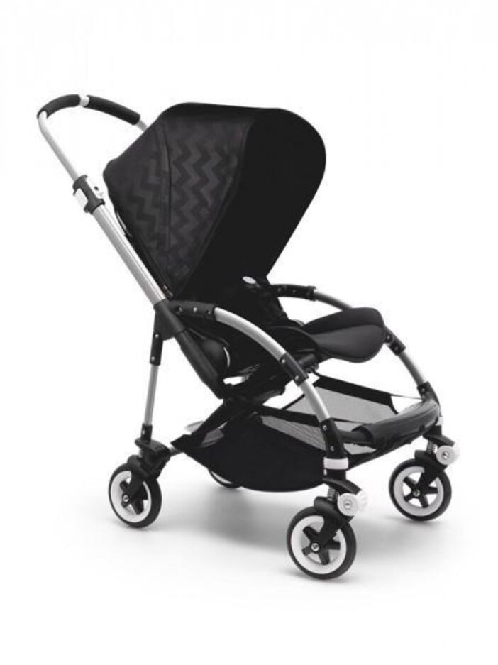 BUGABOO Stříška Bee3 Shiny chevron black intense Bugaboo