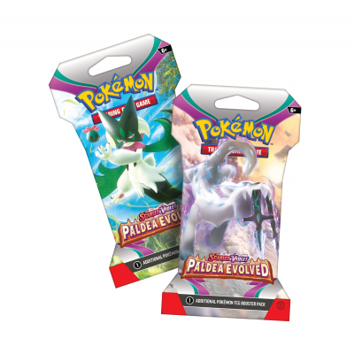 Pokémon TCG: SV02 Paldea Evolved - 1 Blister Booster Asmodée-Blackfire Asmodée-Blackfire