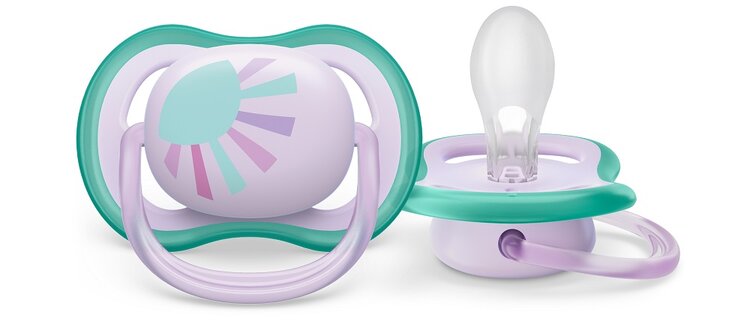 Philips AVENT Šidítko Ultra air Obrázek 0-6m sluníčko