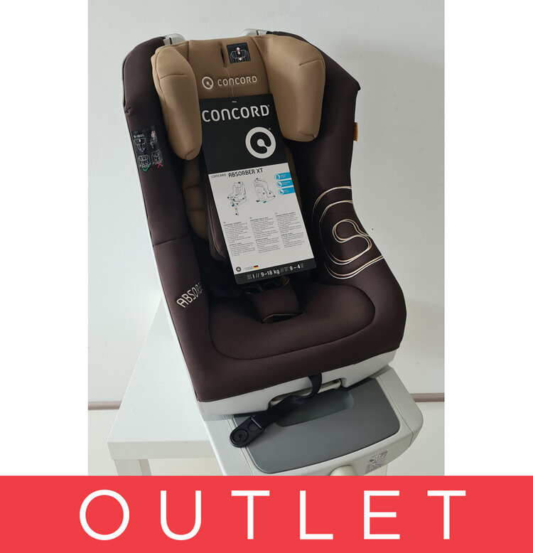 CONCORD Autosedačka Absorber XT Walnut Brown 9-18kg 2016 Concord