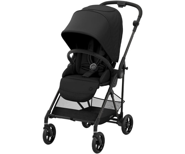 CYBEX Sportovní kočárek Melio Carbon Deep Black Gold Cybex