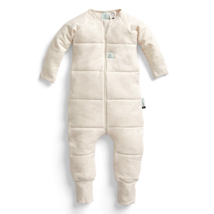 ERGOPOUCH Vak na spaní organická bavlna Onesie Oatmeal Marle 12-24 m