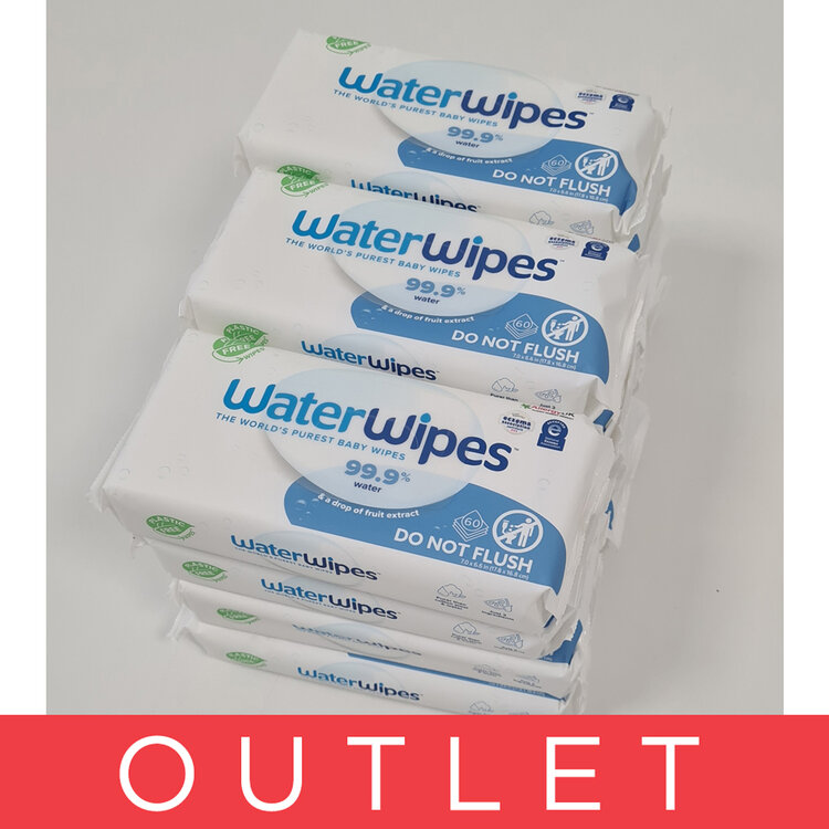 EXP: 06/2025 12x WATERWIPES Vlhčené ubrousky bez obsahu plastů 60 ks ( 720 ks ) Waterwipes