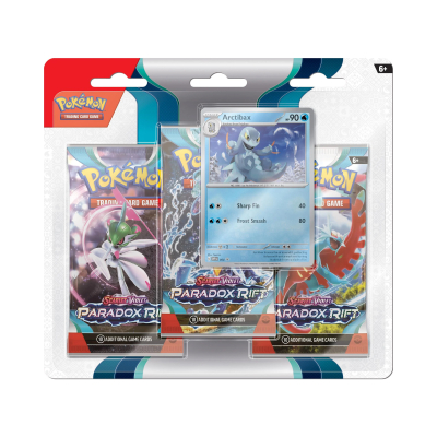 Pokémon TCG: SV04 Paradox Rift - 3 Blister Booster Asmodée-Blackfire Asmodée-Blackfire