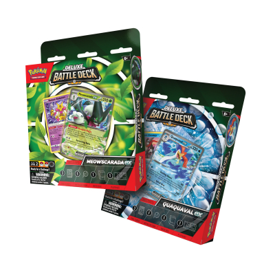 Pokémon TCG: Deluxe Battle Deck - Meowscarada ex & Quaquaval Asmodée-Blackfire Asmodée-Blackfire