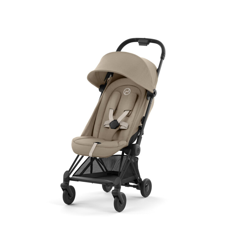 CYBEX Kočárek golfový Coya Matt Black Cozy Beige Platinum Cybex