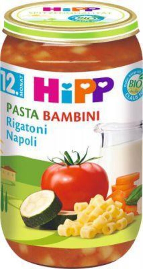 HiPP BIO PASTA BAMBINI Rigatoni Neapol