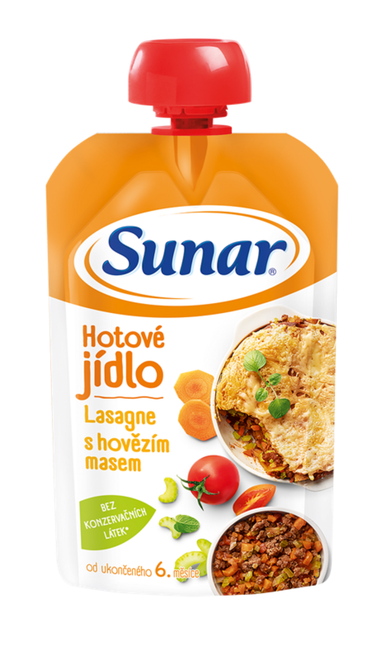 Sunárek špagety s boloňskou omáčkou 120 g Sunar