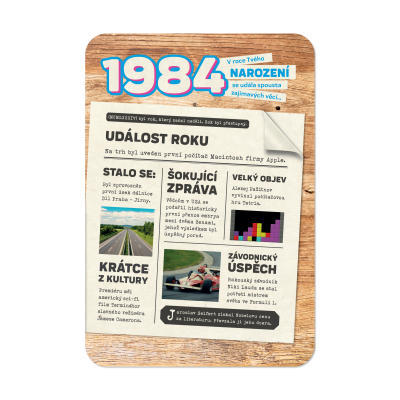 Retro přání -  1984 Albi Albi