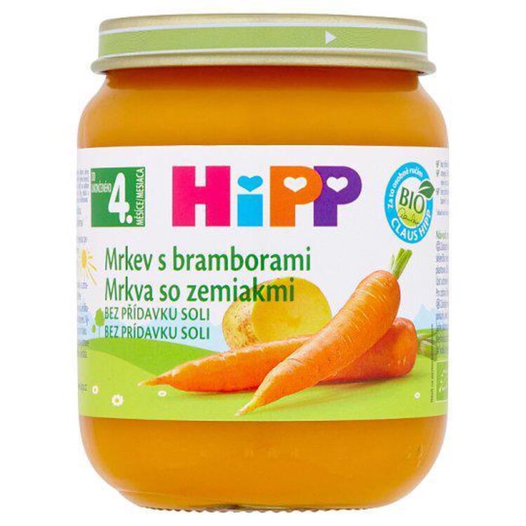 HiPP BIO karotka s brambory 125 g HiPP