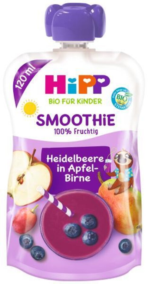 HiPP BIO Smoothie Jablko-Hruška-Borůvky