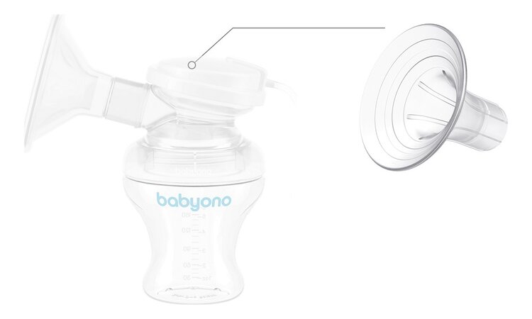 BABYONO ND Silikonová nálevka na elektrickou odsávačku Compact 5 BabyOno