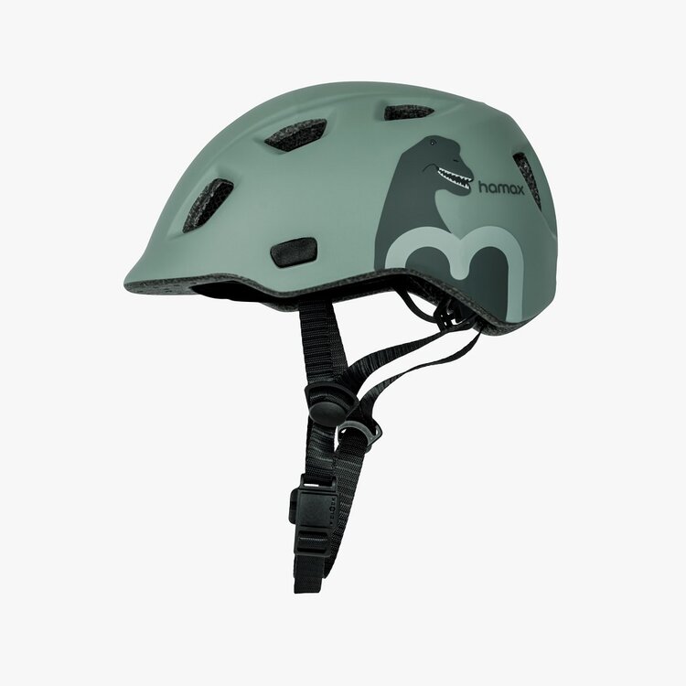 HAMAX Cyklohelma Thundercap Green Dino 47-52 Hamax