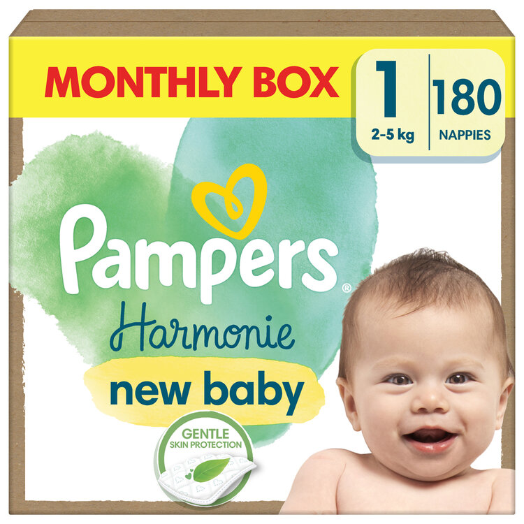 PAMPERS Pleny jednorázové Harmonie Baby vel. 1