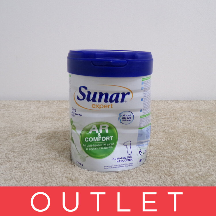 EXP: 26.05.2024SUNAR Expert AR&Comfort 1 Mléko počáteční 700 g Sunar