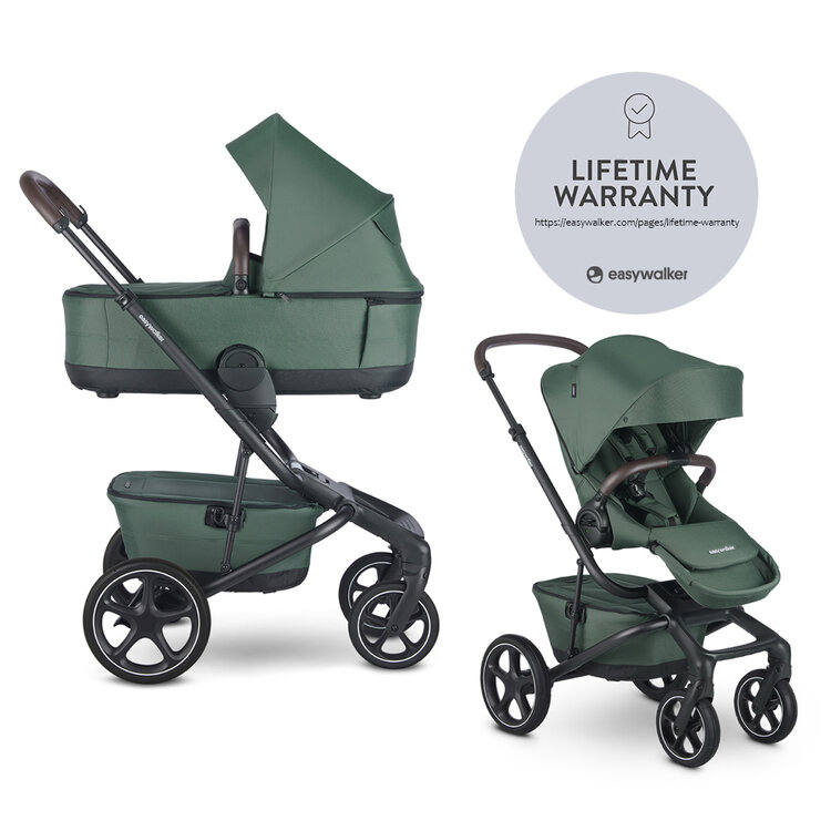 EASYWALKER Kočárek kombinovaný Jimmey 2v1 Pine Green LITE RWS Easywalker