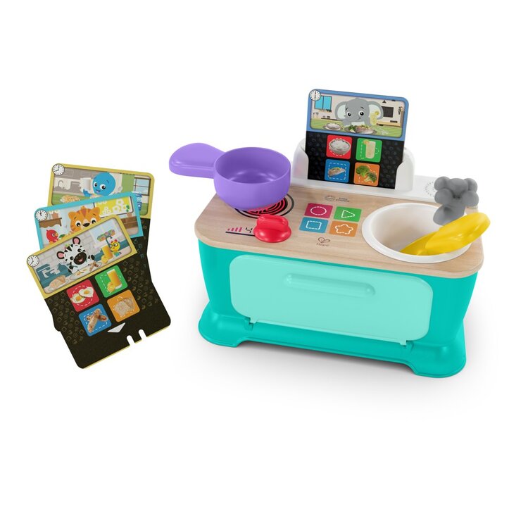 BABY EINSTEIN Hračka hudební Kuchyňka Magic Touch Kitchen™ Pretend to Cook HAPE 9m+ Baby Einstein