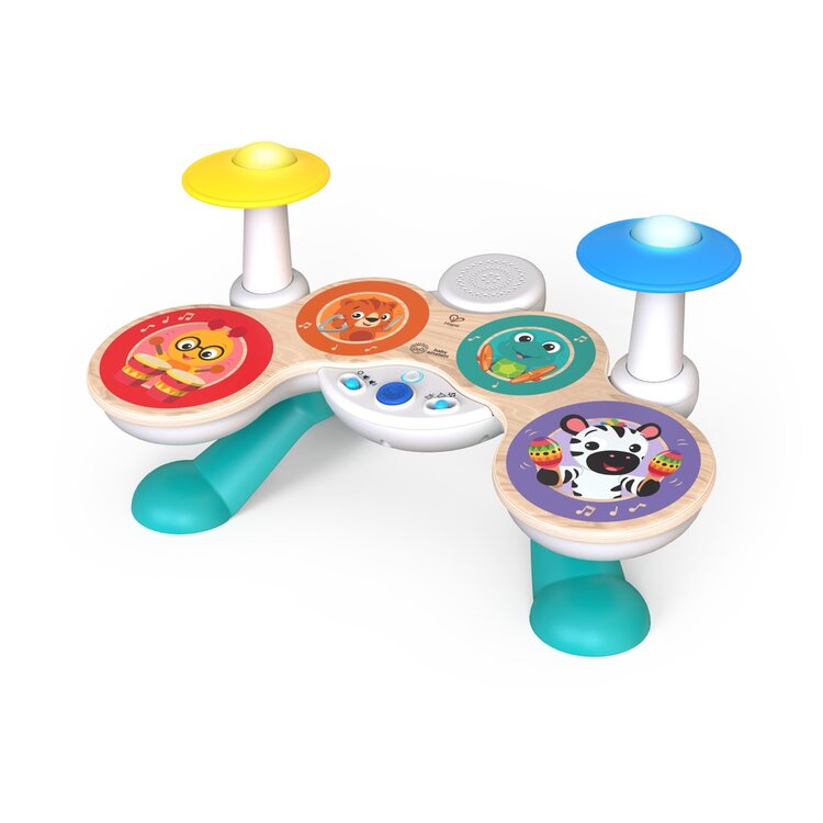 BABY EINSTEIN Hračka hudební Set bubnů Together in Tune Drums™ Connected Magic Touch™ HAPE 12m+ Baby Einstein