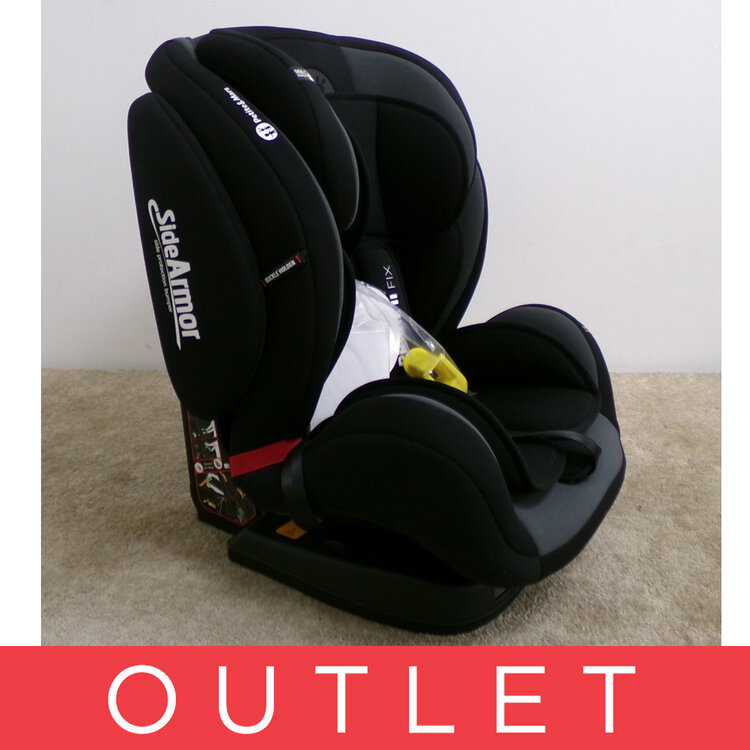 PETITE&MARS Autosedačka Prime II Isofix Black (9-36 kg) Petite&Mars