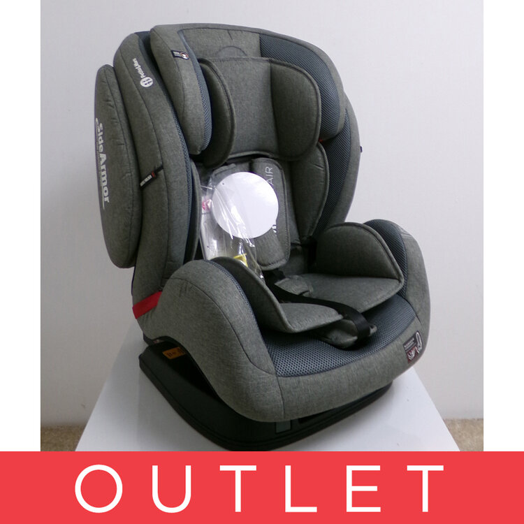 PETITE&MARS Autosedačka Prime II Isofix Stone Air (9-36 kg) Petite&Mars