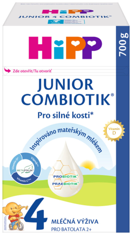 HiPP Mléko batolecí 4 Junior Combiotik® od uk. 2. roku