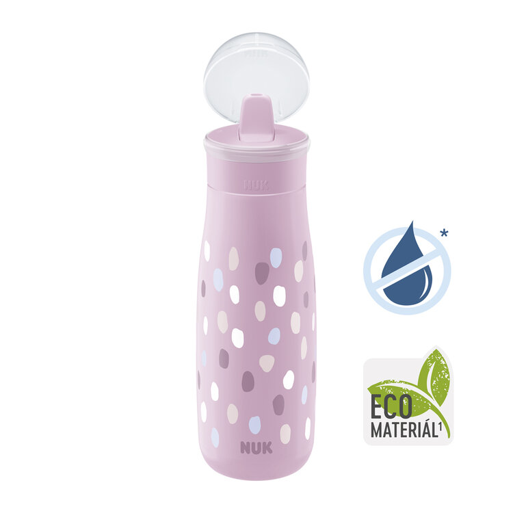 NUK Láhev Mini-Me Flip - růžová 450ml