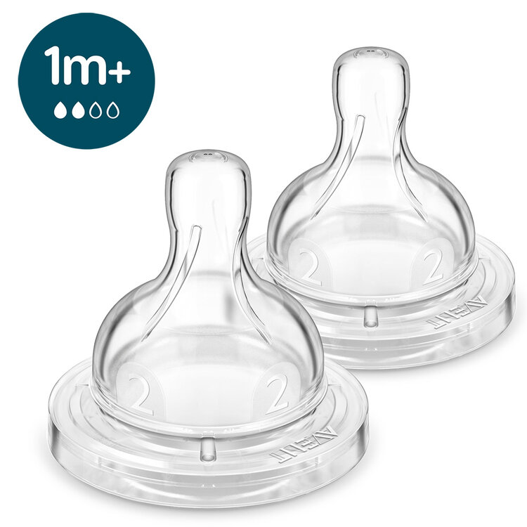 Philips AVENT Dudlík na láhev Anti-colic pomalý průtok 1m+