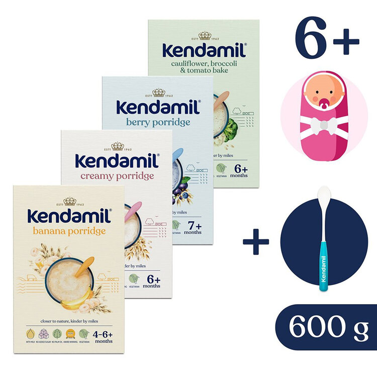 KENDAMIL Variace mléčných kaší 600 g Kendamil