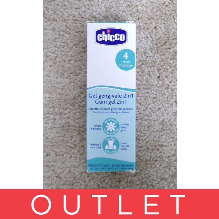 CHICCO Gel zubní zklidňující/čistící 30 ml Chicco