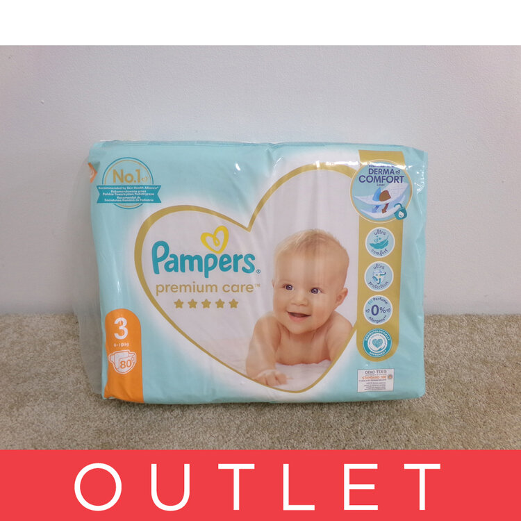 PAMPERS Premium Care Pleny jednorázové 3 (5-9 kg) 80 ks Pampers