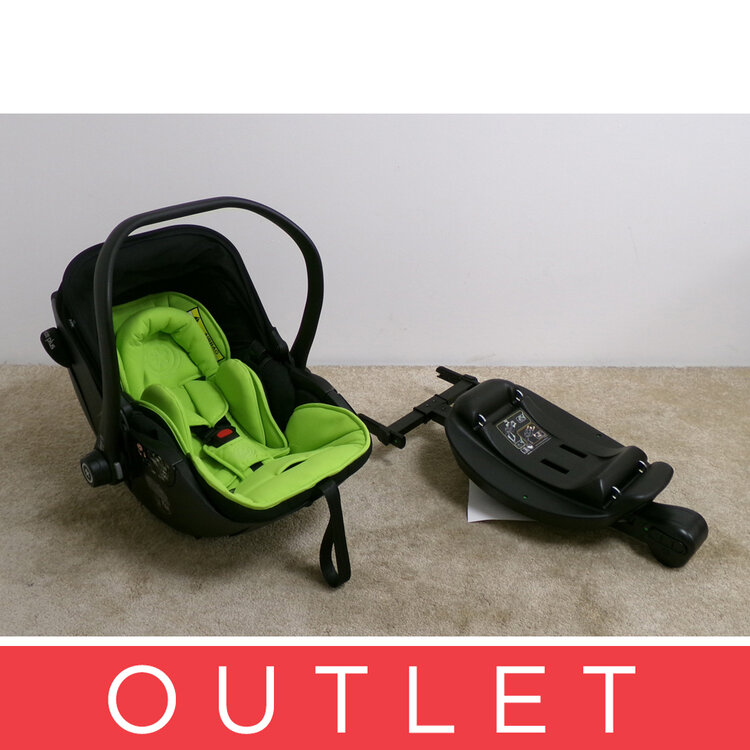 KIDDY Autosedačka Evoluna i-size 2 + Isofix základna 40-83 cm Lizard Green Kiddy