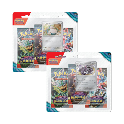 Pokémon TCG: SV06 Twilight Masquerade - 3 Blister Booster Asmodée-Blackfire Asmodée-Blackfire