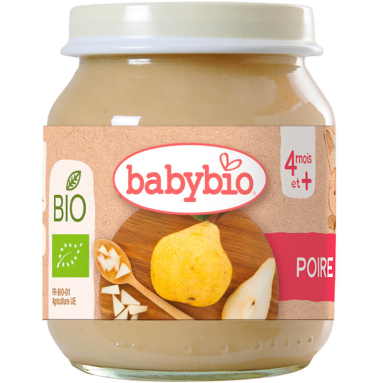 BABYBIO Bio hruška 130 g Babybio