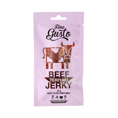 Jerky - Beef Teriyaki Fine Gusto Fine Gusto