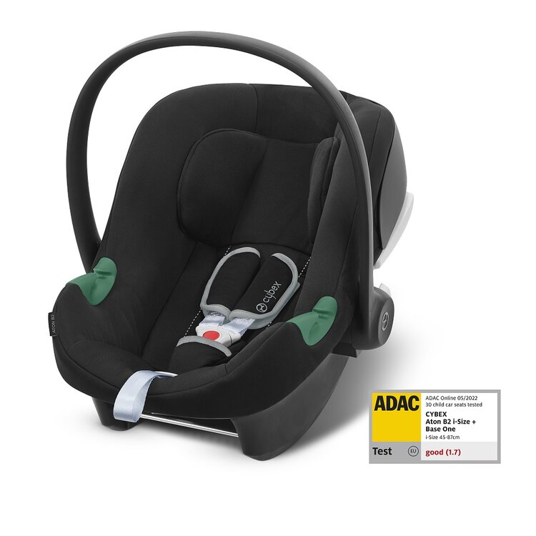 CYBEX Autosedačka Aton B2 i-Size (0-13 kg) Volcano Black Silver BZP Cybex