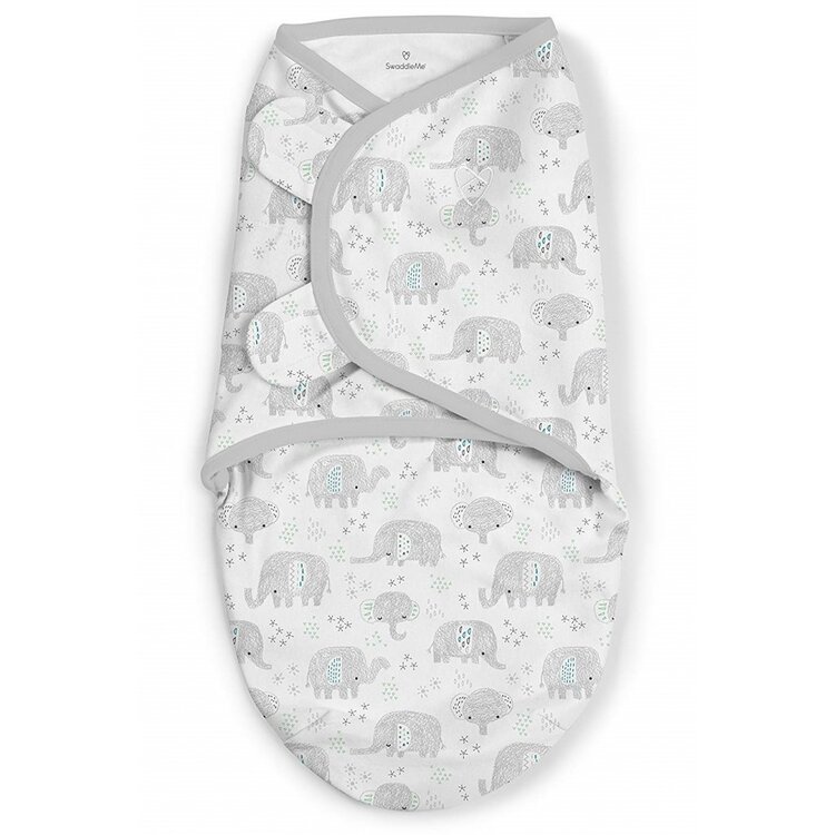 INGENUITY Zavinovačka SwaddleMe™ Original Swaddle Elephants small/medium Ingenuity