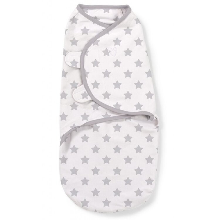 INGENUITY Zavinovačka SwaddleMe™ Original Swaddle Grey star Ingenuity